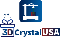 3D Crystal USA logo